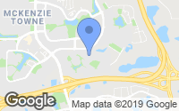 Map of South Calgary, AB