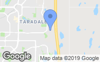 Map of South Calgary, AB
