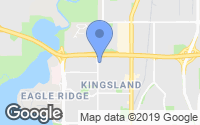 Map of South Calgary, AB