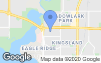 Map of South Calgary, AB