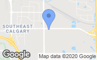 Map of South Calgary, AB