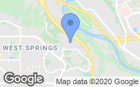 Map of South Calgary, AB