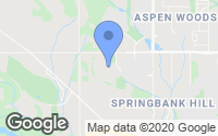 Map of South Calgary, AB