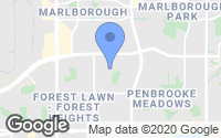 Map of South Calgary, AB